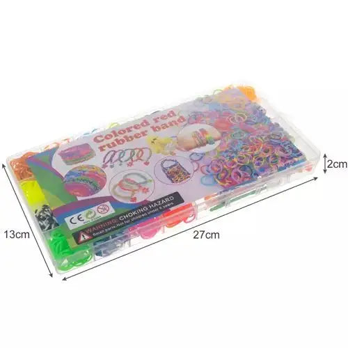 Kit pentru Fabricarea Bratarilor de Cauciuc 18273 - Cumpara24