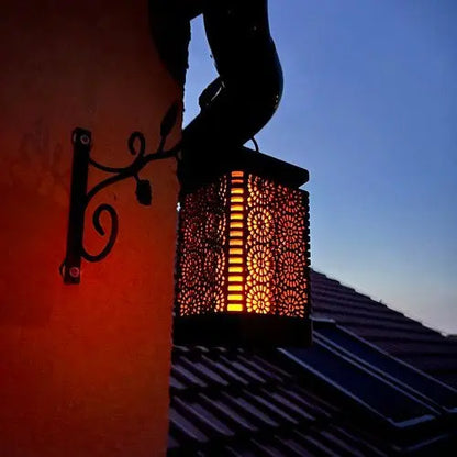 Lampa Solara Stil Felinar, Model Rustic - Cumpara24