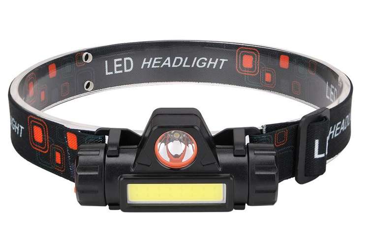 Lanterna de Cap cu LED - USB L18371 - Cumpara24