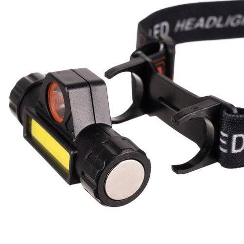 Lanterna de Cap cu LED - USB L18371 - Cumpara24