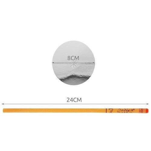 Dimensiuni lumânare pentru urechi: 24 cm lungime și disc protector de 8 cm. Parte din setul de 10 perechi disponibile pe Cumpara24.