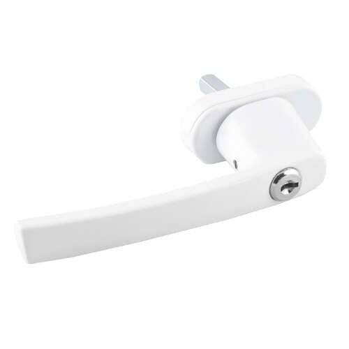 Maner Fereastra cu Incuietoare, 2 Chei, Model Universal, Inchidere Securizata, Alb - Cumpara24