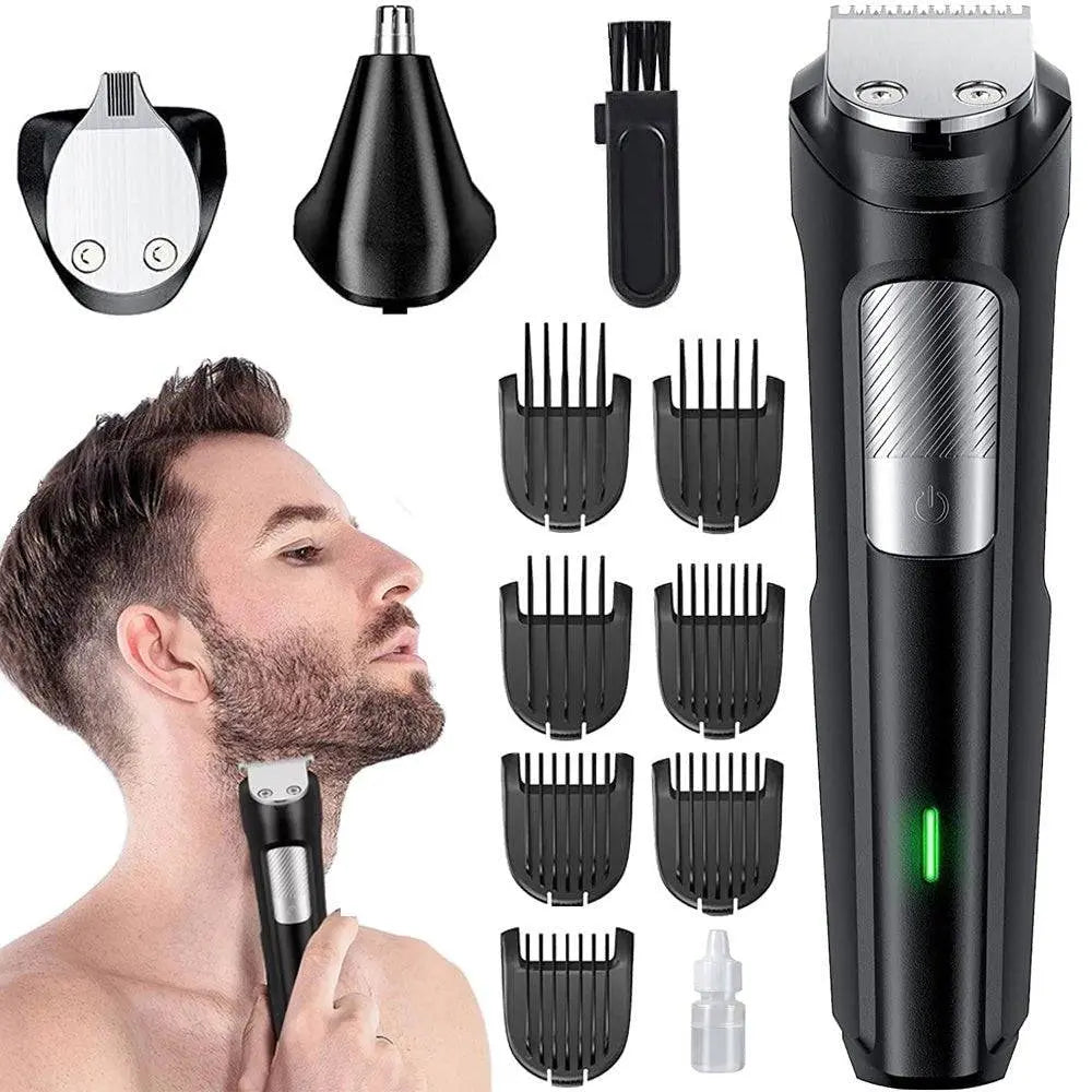 Masina de Tuns Trimmer, USB - C, Cu Stand, Usor de Curatat, Negru - Cumpara24