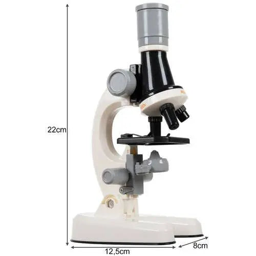 MICROSCOP DIGITAL EDUCATIONAL 100x 400x 1200 + ACCESORII - Cumpara24