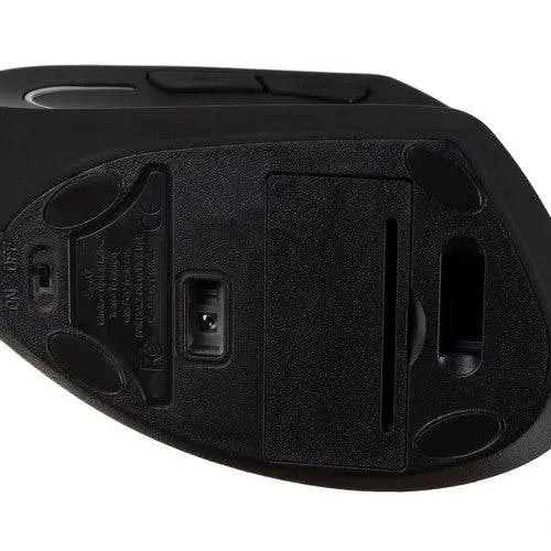 MOUSE VERTICAL FARA FIR/WIRELESS, 6 BUTOANE, NEGRU - Cumpara24