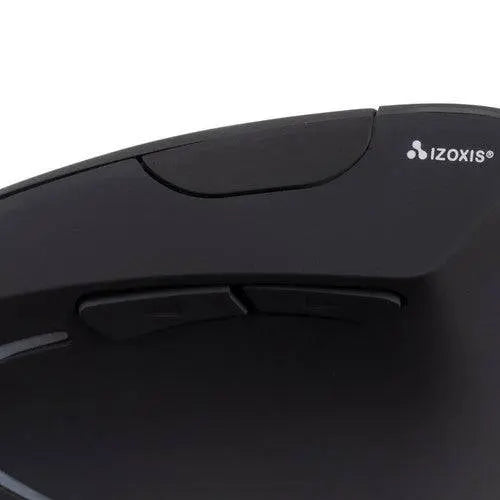 MOUSE VERTICAL FARA FIR/WIRELESS, 6 BUTOANE, NEGRU - Cumpara24