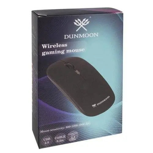 Mouse wireless Ultra - Subtire, Silentios, Reincarcabil, Negru - Cumpara24