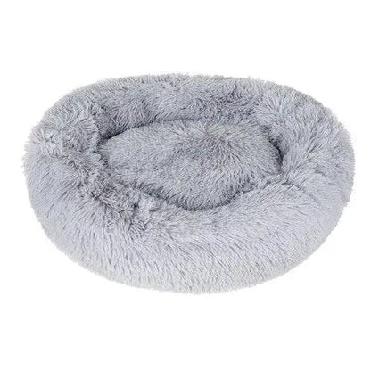 Pat Pentru Animale de Companie, Rotund, Gri - Cumpara24