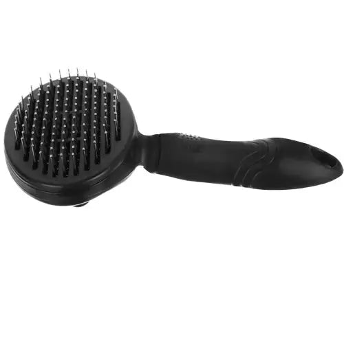 Perie de Par Ergonomica cu Autocuratare pentru Animale de Companie, Negru - Cumpara24