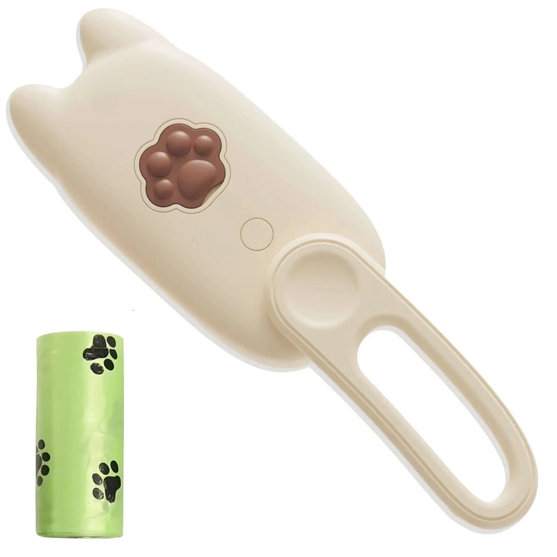 Perie Ergonomica 3 in 1 cu Vapori de Apa, PetLife pentru Caini si Pisici, Peri din Silicon Moi, Dozator Incorporat, Functie de Indepartare Par Excesiv, Efect de Masaj, Stimuleaza Circulatia Sanguina, Incarcare TipC + Rola Saci Igenici, Bej - Cumpara24