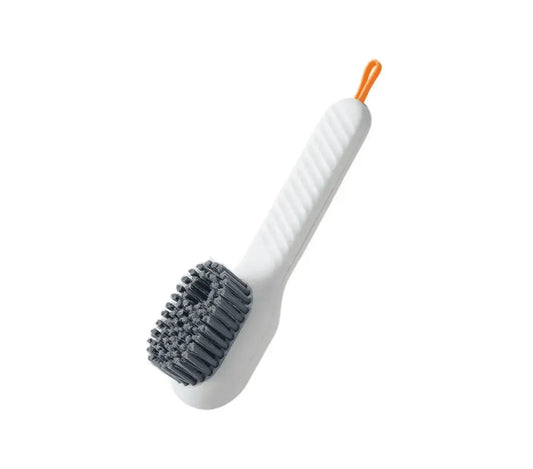 Perie Pentru Curatare Incaltaminte cu Recipient Pentru Detergent, Crem - Cumpara24