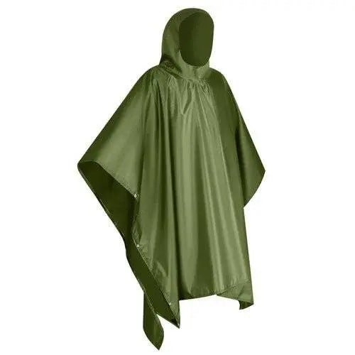PONCHO VERDE DE PLOAIE - Cumpara24