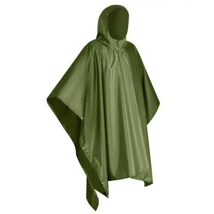 PONCHO VERDE DE PLOAIE - Cumpara24