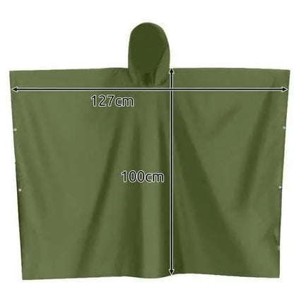 PONCHO VERDE DE PLOAIE - Cumpara24