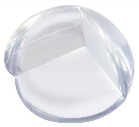 Protectie individuala pentru colt din silicon transparent, cu design rotunjit pentru siguranta sporita a bebelusilor.