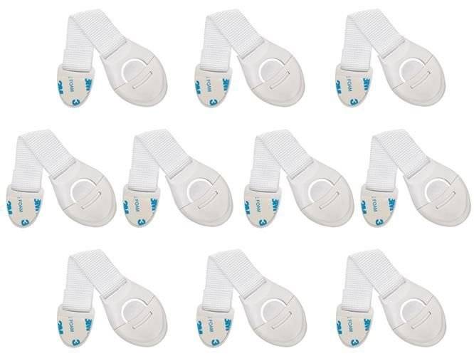 Protectie Pentru Dulapuri SET 10 buc - SIGURANTA COPII - Cumpara24