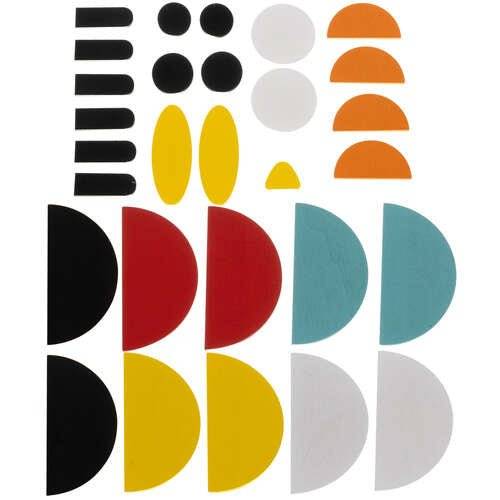 Puzzle din Lemn cu Forme Geometrice Si Animale pentru Gandire Logica, Multicolor - Cumpara24