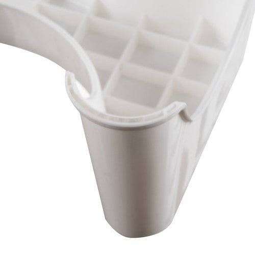 Scaun Inaltator Copii/Adulti pentru Pozitia Corecta pe Toaleta - Solutia Naturala Impotriva Constipatiei si Hemoroizilor, Alb - Cumpara24