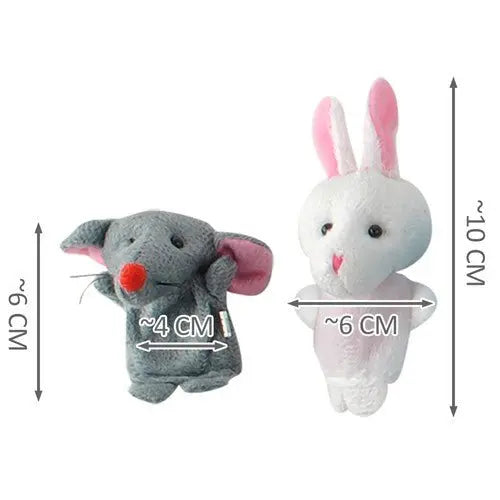 SET 10 ANIMALE MASCOTA DE DEGET - ANIMALE - Cumpara24