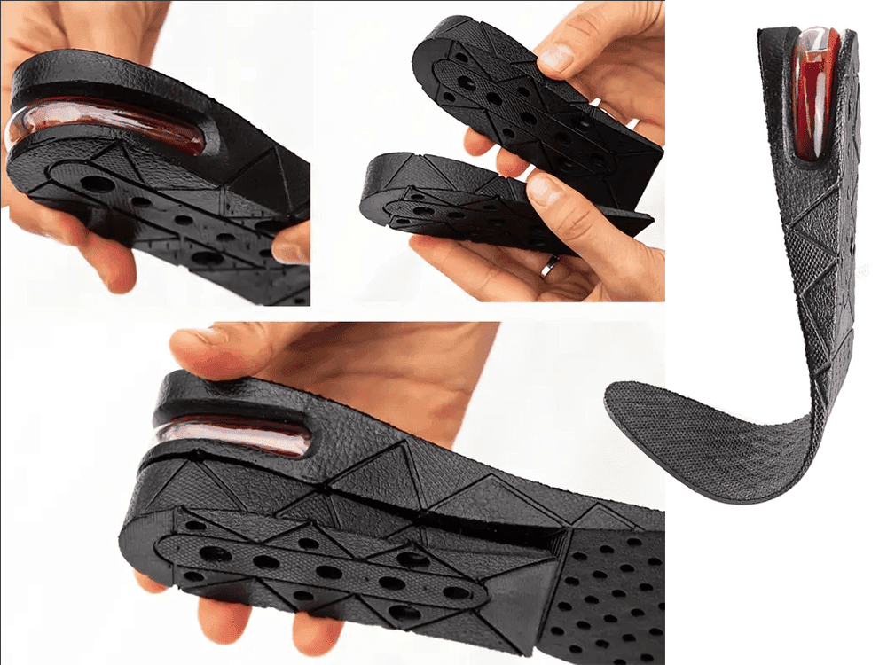 Branțuri pentru pantofi cu înălțime ajustabilă, design ergonomic și sistem de amortizare pentru confort maxim.