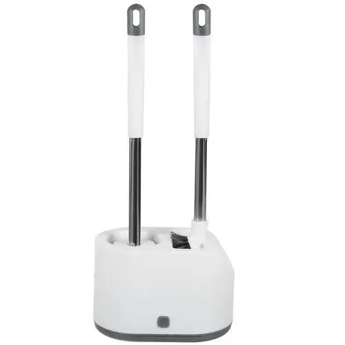 Set 2 Perii Pentru Curatare WC,Alb - Cumpara24