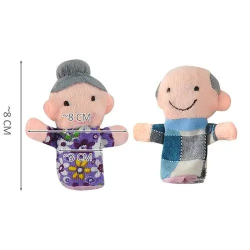 SET 6 FIGURINE MASCOTA PENTRU DEGETE - OAMENI - Cumpara24