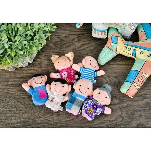 SET 6 FIGURINE MASCOTA PENTRU DEGETE - OAMENI - Cumpara24