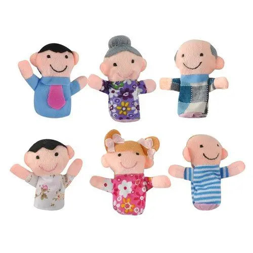 SET 6 FIGURINE MASCOTA PENTRU DEGETE - OAMENI - Cumpara24