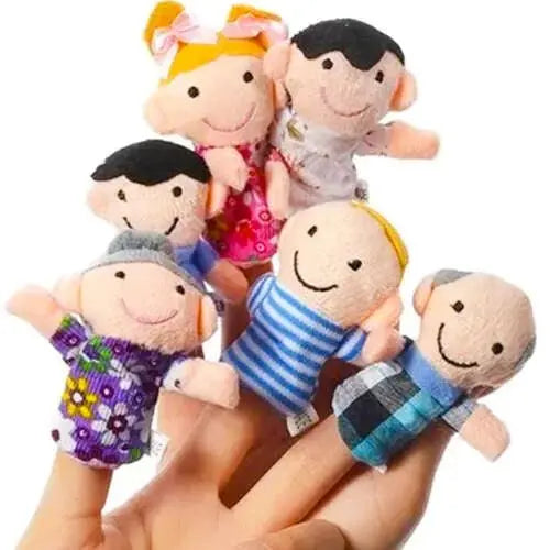 SET 6 FIGURINE MASCOTA PENTRU DEGETE - OAMENI - Cumpara24