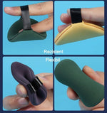 Bureți de machiaj flexibili și rezistenți, ideali pentru aplicarea uniformă a produselor cosmetice. Potriviți pentru toate tipurile de ten.