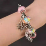 Set 70 Elemente pentru Creare Bratari/Bijuterii pentru Fete, Multicolor - Cumpara24