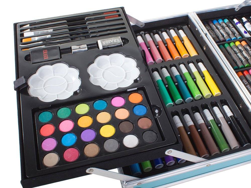 Set Artist 145 Buc Pentru Pictura/Desen, Cutie pentru Depozitat - Cumpara24