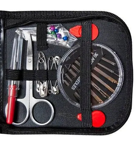 Set Cusut Portabil cu 70 Accesorii, Carcasa Inclusa, Negru - Cumpara24