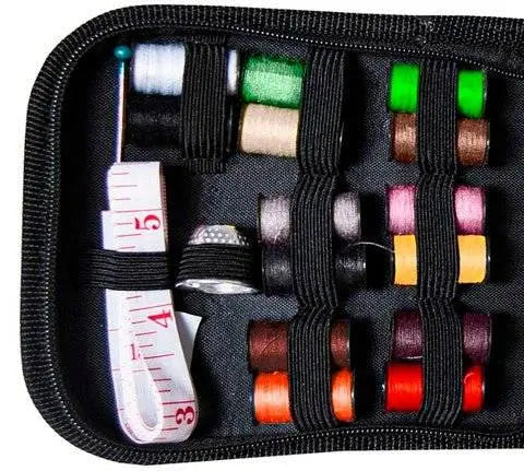 Set Cusut Portabil cu 70 Accesorii, Carcasa Inclusa, Negru - Cumpara24