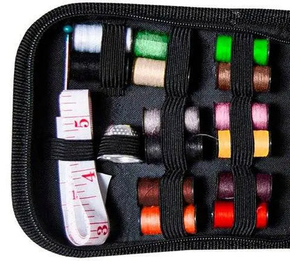 Set Cusut Portabil cu 70 Accesorii, Carcasa Inclusa, Negru - Cumpara24