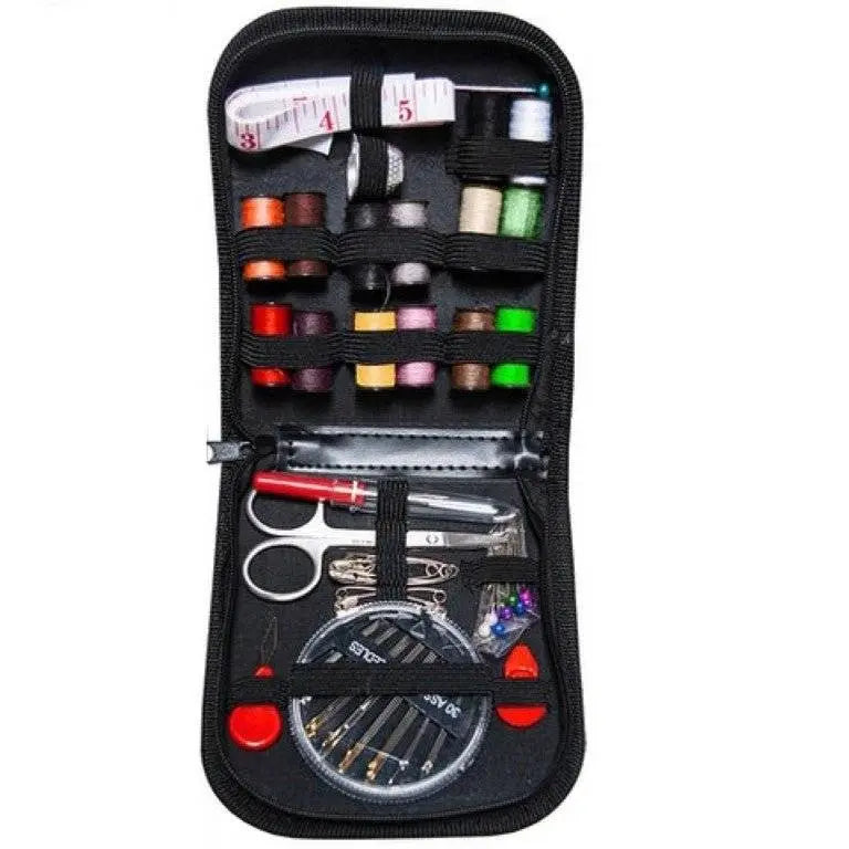 Set Cusut Portabil cu 70 Accesorii, Carcasa Inclusa, Negru - Cumpara24