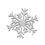 Set de 20 globuri de Craciun din lemn, 9 cm, Alb - Cumpara24