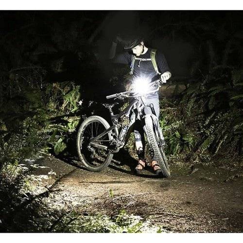 Set Lumina LED pentru Bicicleta Fata + Spate cu Contor si Claxon - Cumpara24