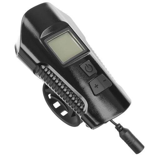 Set Lumina LED pentru Bicicleta Fata + Spate cu Contor si Claxon - Cumpara24
