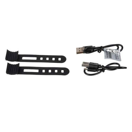 Set Lumini pentru Bicicleta, Far/Stop Fata + Spate cu Led - Cumpara24