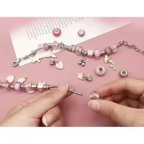 Set pentru Crearea Bratarilor/Lantisoare/Bijuterii Fetite, - Cumpara24
