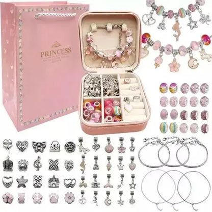 Set pentru Crearea Bratarilor/Lantisoare/Bijuterii Fetite, - Cumpara24