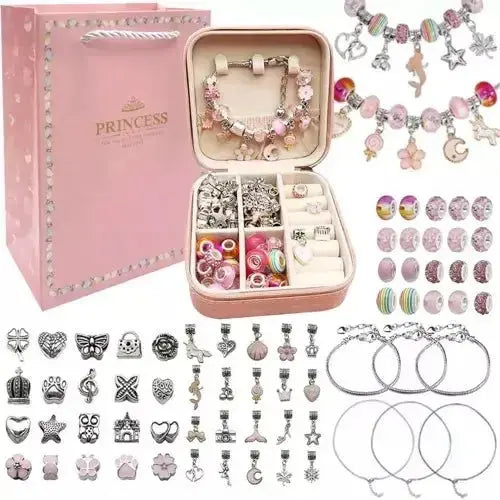 Set pentru Crearea Bratarilor/Lantisoare/Bijuterii Fetite, - Cumpara24