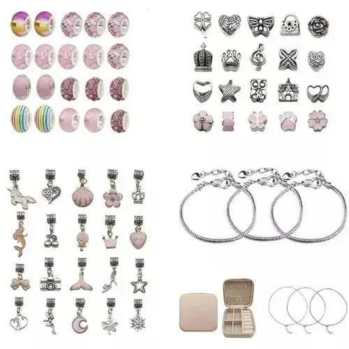 Set pentru Crearea Bratarilor/Lantisoare/Bijuterii Fetite, - Cumpara24