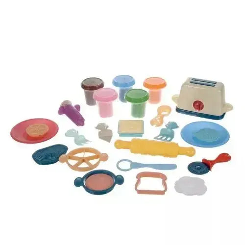 Set Plastelina cu Accesorii Multiple, Multicolor - Cumpara24