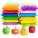 Set Plastilina Inteligenta, 12 Plicur, Ustensile, Multicolor - Cumpara24