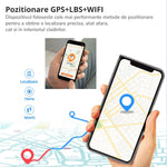 Smartwatch DF91, 1.85 Inch pentru Copii cu GPS si Localizare Spion KidLife, 4G, Roz - Cumpara24