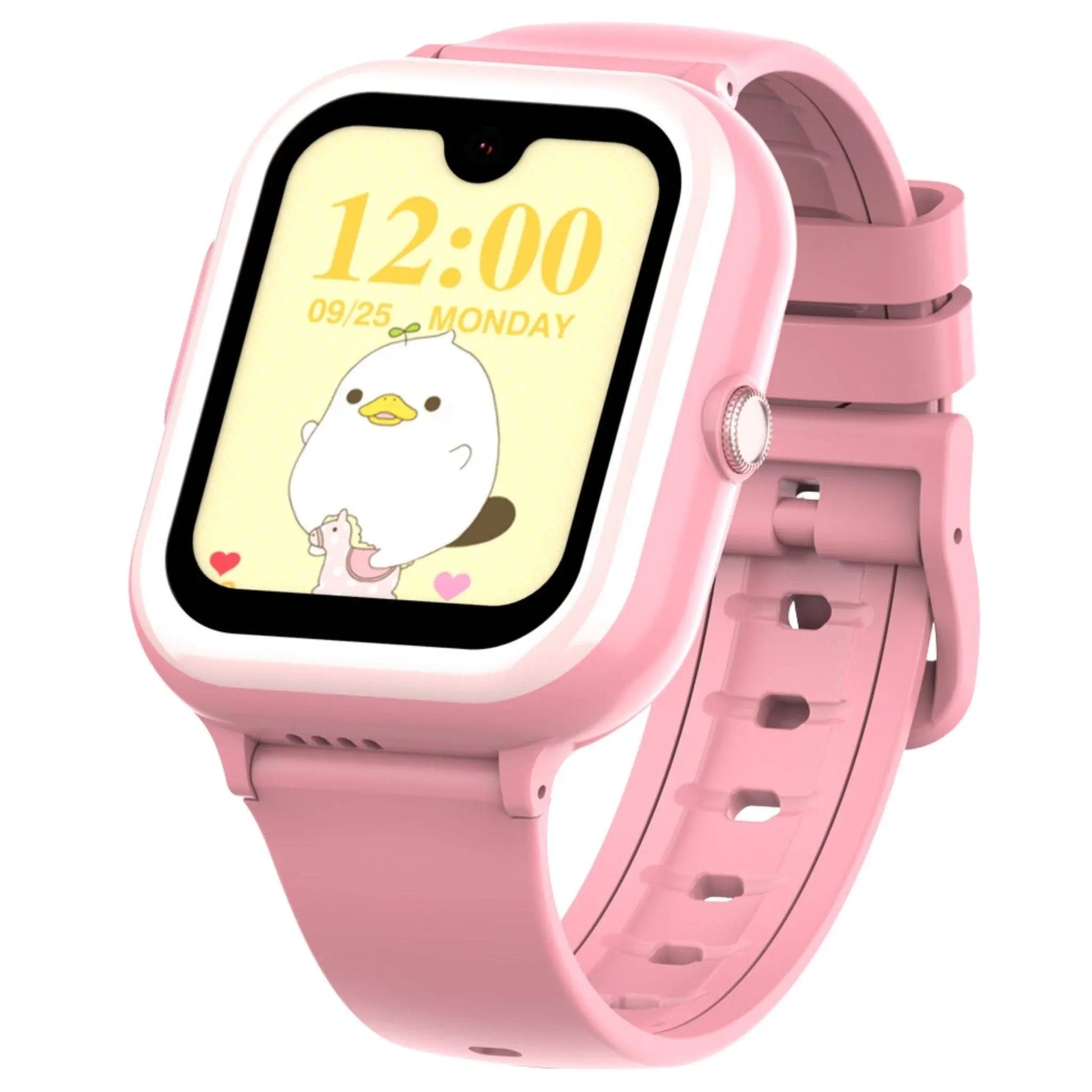 Smartwatch M01 pentru Copii cu GPS si Localizare Spion, 4G, KidLife, Roz - Cumpara24