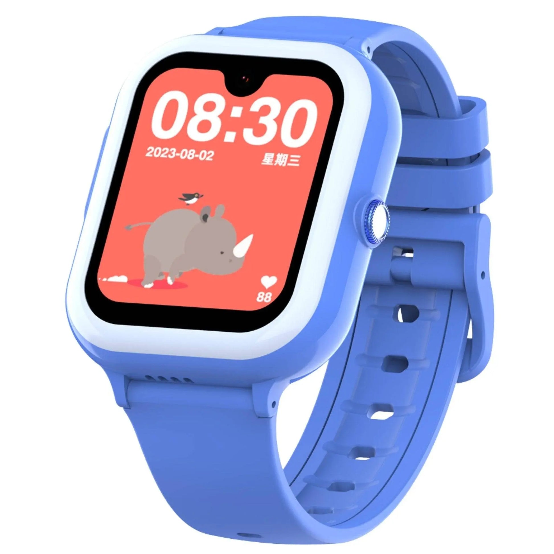 Smartwatch M01 pentru Copii cu GPS si Localizare Spion KidLife, 4G, Albastru - Cumpara24