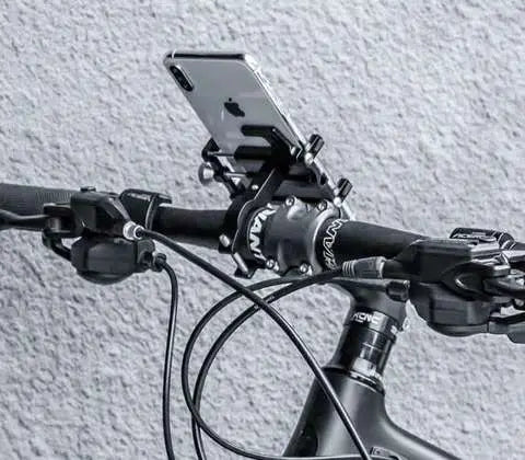 Suport de Bicicleta 2 in 1 pentru Telefon cu Banda Elastica - Cumpara24